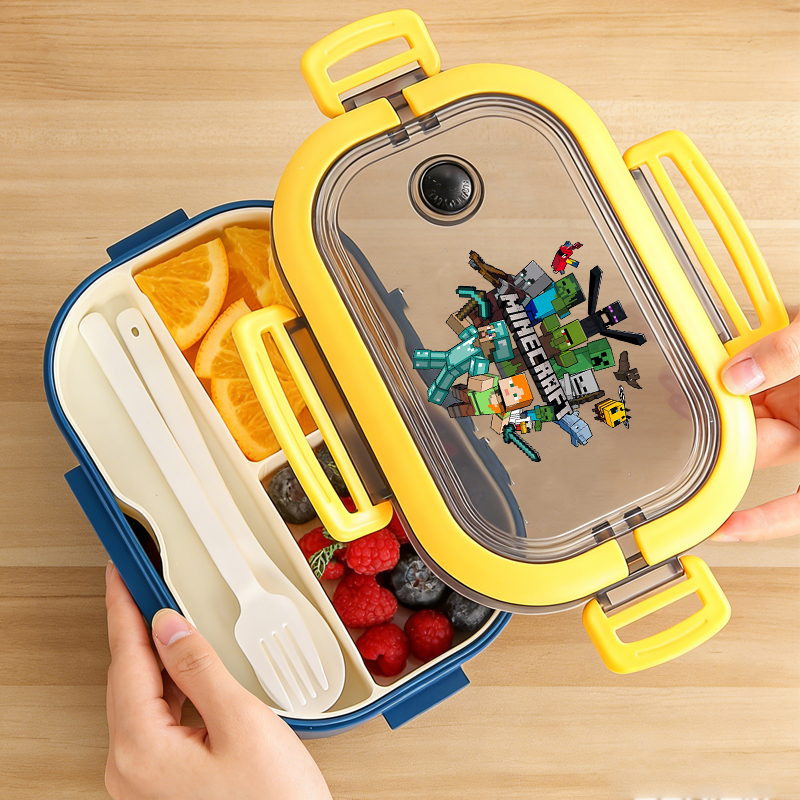 Minecrafted Bento Lunch Box Ga - Gaming Console With Minecraft ulasan dan harga