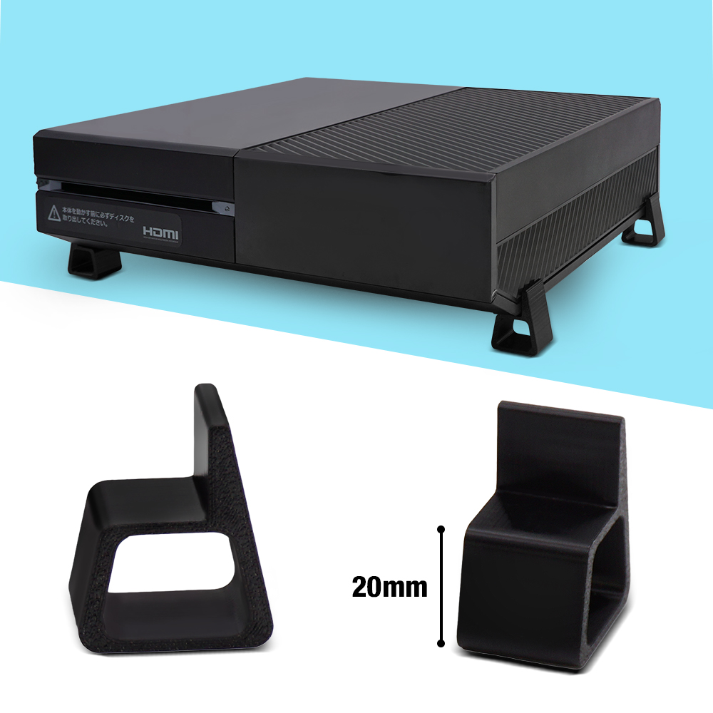 BitFunx 3D Printed Feet Horizo - Gaming Console For Tv Xbox ulasan dan harga