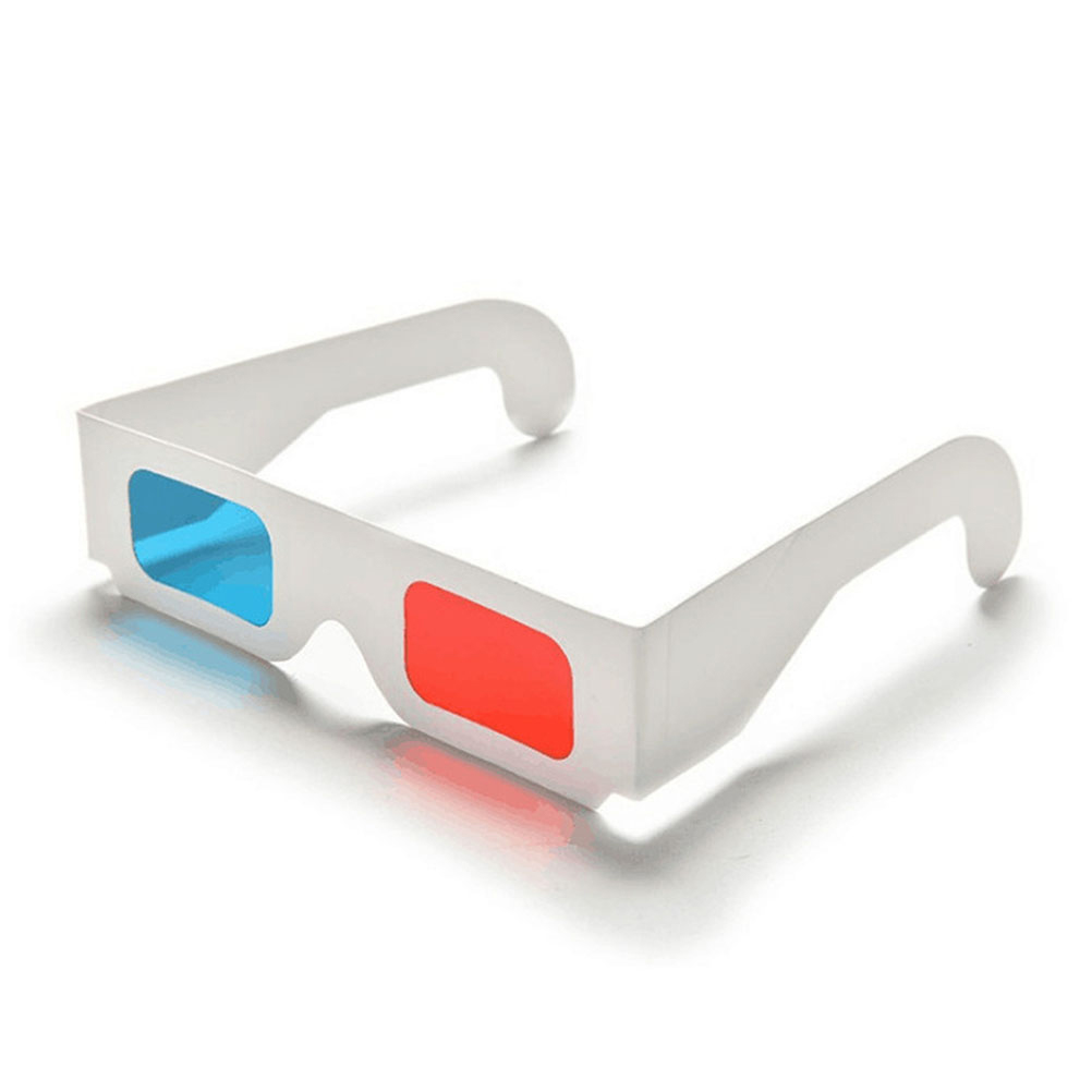 50 Pcs 3D Glasses Red Blue Pap - Gaming Console Vr Headset ulasan dan harga