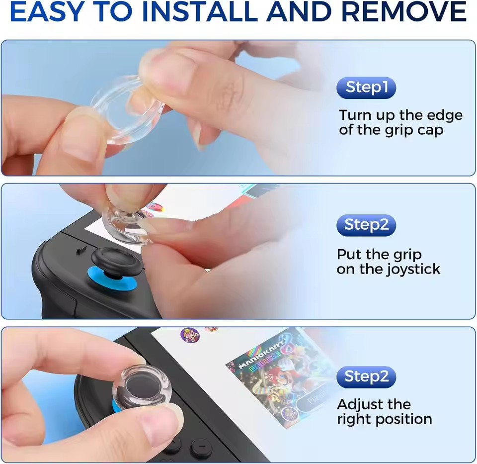 Joystick Caps for Switch 2 Con - Gaming Console Nintendo Switch ulasan dan harga