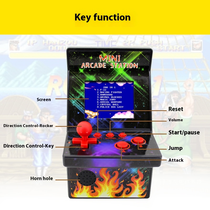 Mini Handheld Game Console Chi - Gaming Console For Kids ulasan dan harga