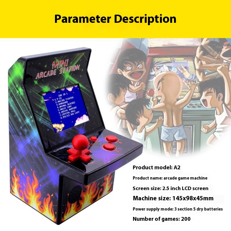Mini Handheld Game Console Chi - Gaming Console For Kids ulasan dan harga