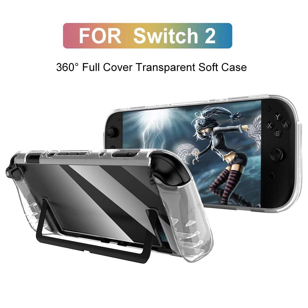 1/2/3Pcs Transparent TPU Case  - Gaming Console Nintendo Switch ulasan dan harga