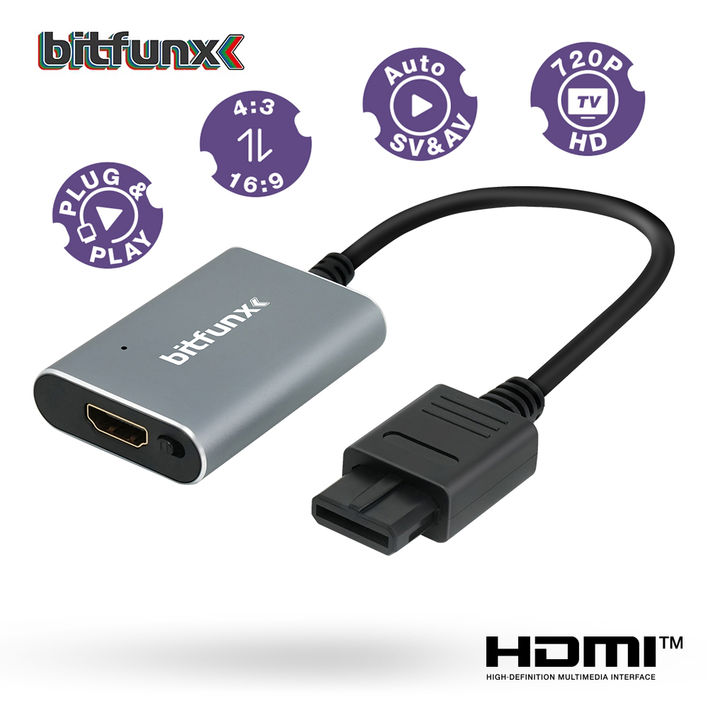 Bitfunx 720P HDMI™ Adapter S-v - Gaming Console Nintendo Switch ulasan dan harga