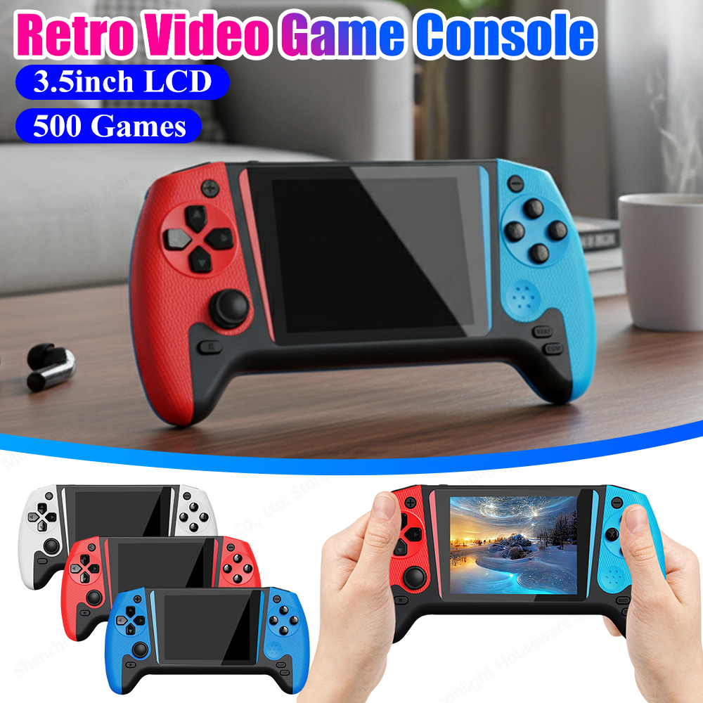 Built-in 500 Games Retro Handh - Q21 Gaming Console ulasan dan harga