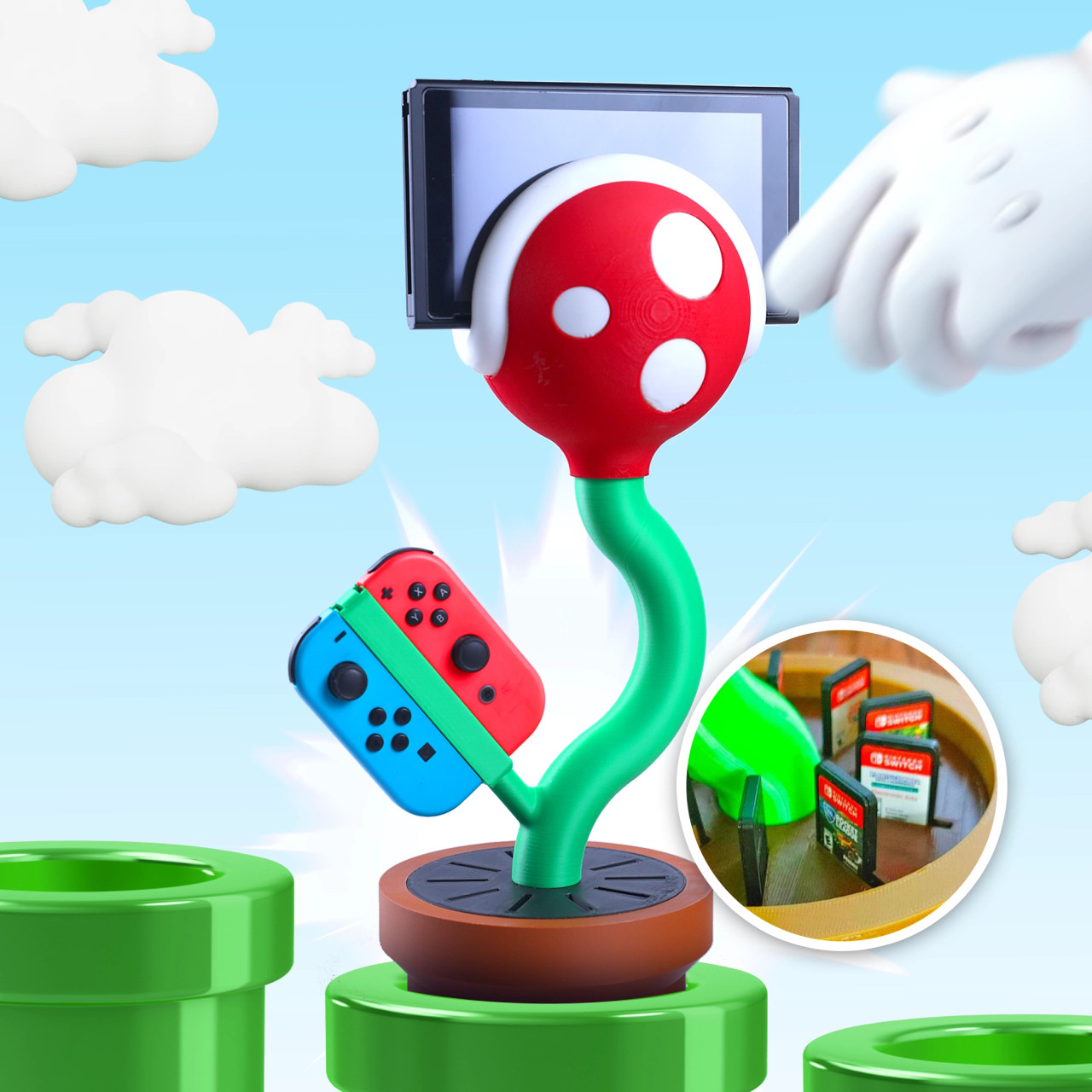 Hobby Express Piranha Plant De - Gaming Console Design ulasan dan harga