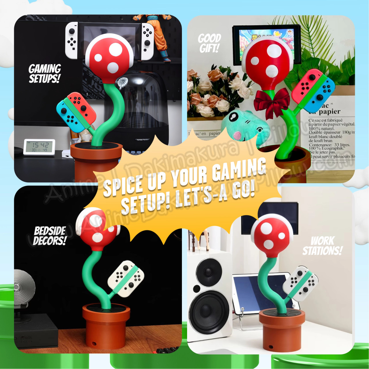 Hobby Express Piranha Plant De - Gaming Console Design ulasan dan harga